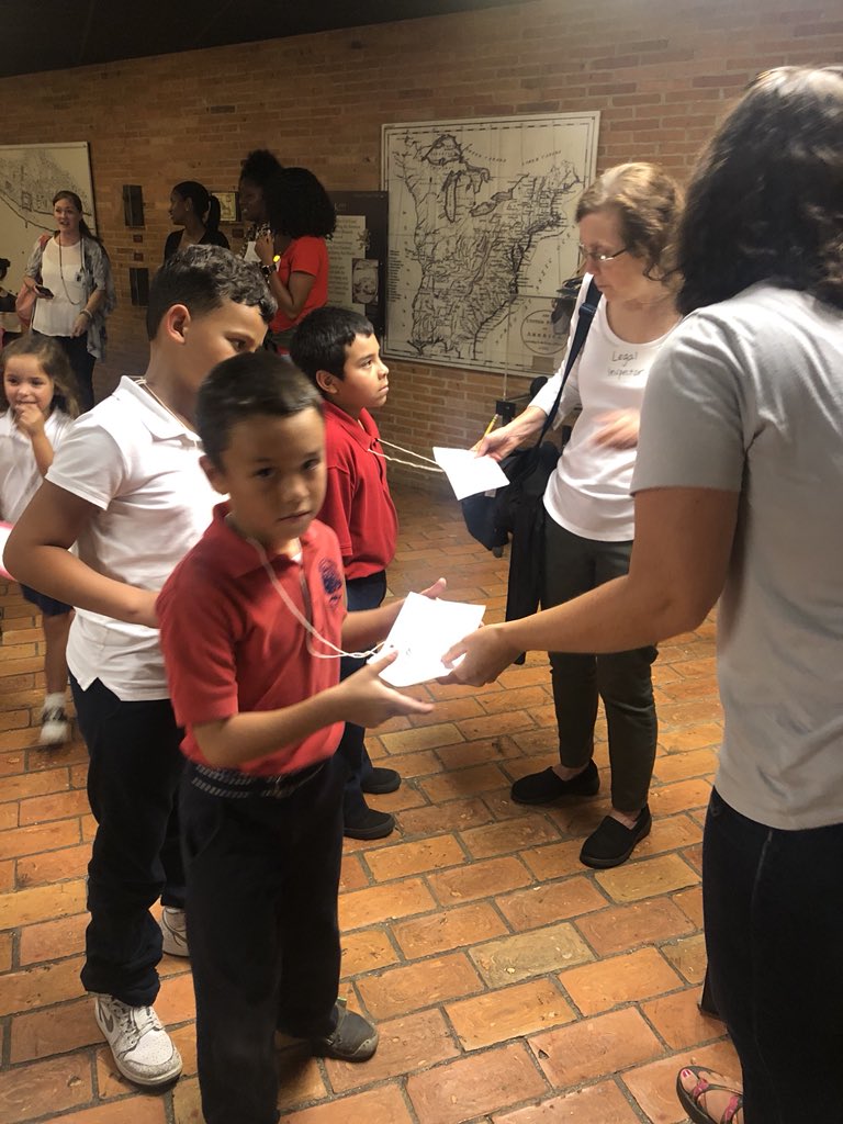 MrsDawson5thMBA's tweet image. Our students experienced what the immigration process at Ellis Island was like. Many passed, but some did not! #learninghandson #PBL @MaryBAustin #AustinInnovators
