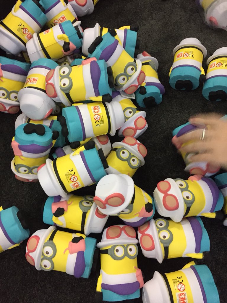 CrystallJobs's tweet photo. Have you seen me on the floor yet? Comcast and the Minions have been all over GHC. We’re looking for top talent to join our team. @workatNBCU @comcastcareers #GHC18 #DiversityInTech #WeAreHere https://t.co/PrTWZlbun7