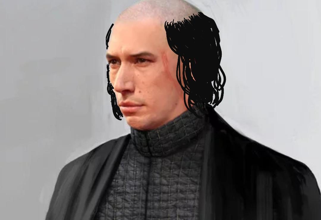 Rad_Braybury's tweet image. forget #makekylobaldo - #makekylomonko #tonsure #baldo #StarWars