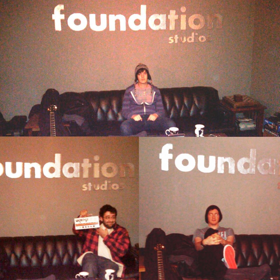 Here's an old shot of <a href="/EndlessSkymusic/">Endless Sky</a> at #FoundationStudios back in late 2012. We were working on a record called "#Heartbeats". Pictured here starting clockwise is <a href="/Sammykidd89/">Sammy Kidd</a>, @whattheeffjeff &amp; Alex P Weymier, showing off his #Orange gear. xoxo

#DFW #EndlessSky #FortWorth