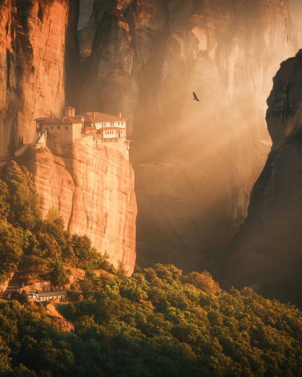 SidewalkGuide's tweet photo. @Nicolette_O A5: The monasteries in Meteora Greece are out of the world. Eastern Orthodox monks live in them on the top of immense natural pillars. A truly magical off the beaten path place to go. @VisitGreecegr #CultureTrav https://t.co/vRsn7KO06S