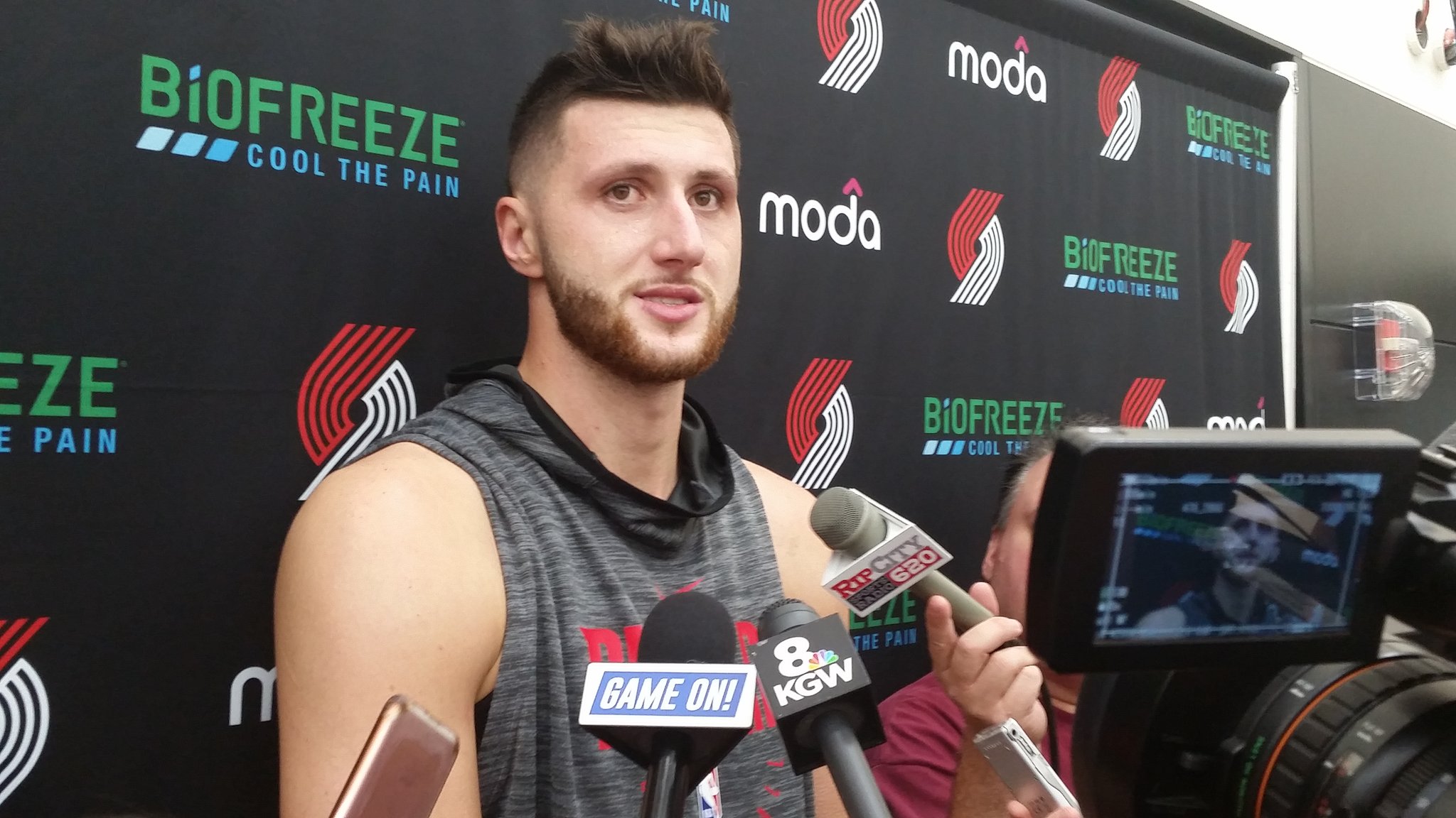 David MacKay on Twitter "Jusuf Nurkic "I think more minutes going to