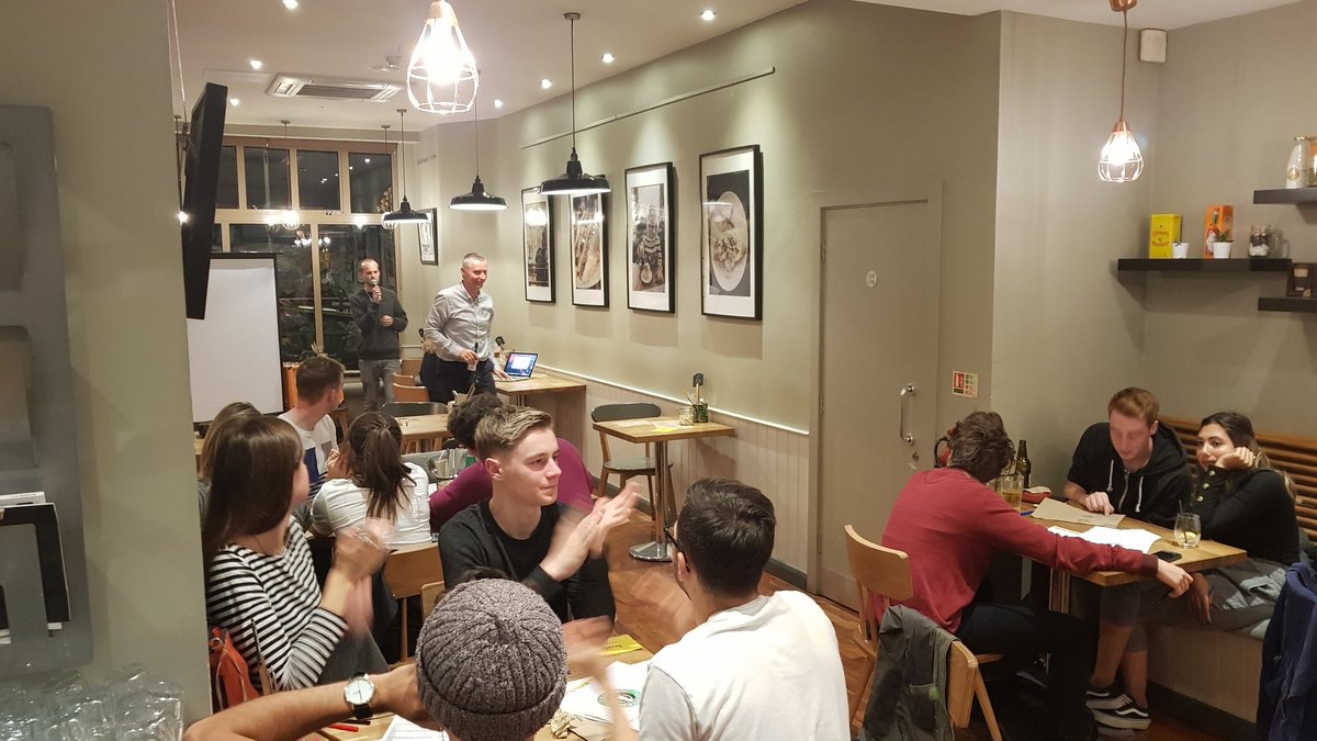 HuxleyDigitalUK's tweet photo. Tom - the people's M.C at our @DigitalBrighton quiz.. lovely to see everyone getting involved! #emcee #quizzard #tetrischamps #digitaltrivia https://t.co/qMSmbNsnWb