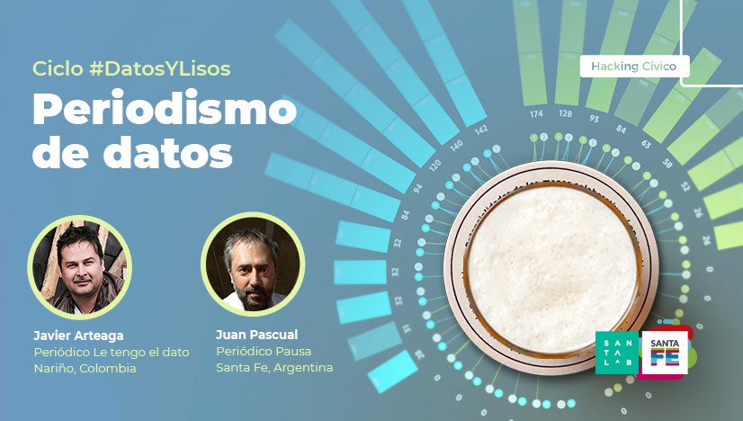 innovacionSF's tweet photo. ¡El lunes 01/10 te esperamos en #DatosyLisos!👉Con @bienpensado de @LeTengo_elDato y Juan Pascual de @PeriodicoPausa vamos a charlar sobre #PeriodismoDeDatos ¡Va a estar buenísimo!
⏰19 hs
📍Patio de la Cervecería (Calchines 1401, #SantaFe)
📋Inscribite: https://t.co/nHHHVQzPNZ https://t.co/XImhvS6AZ7