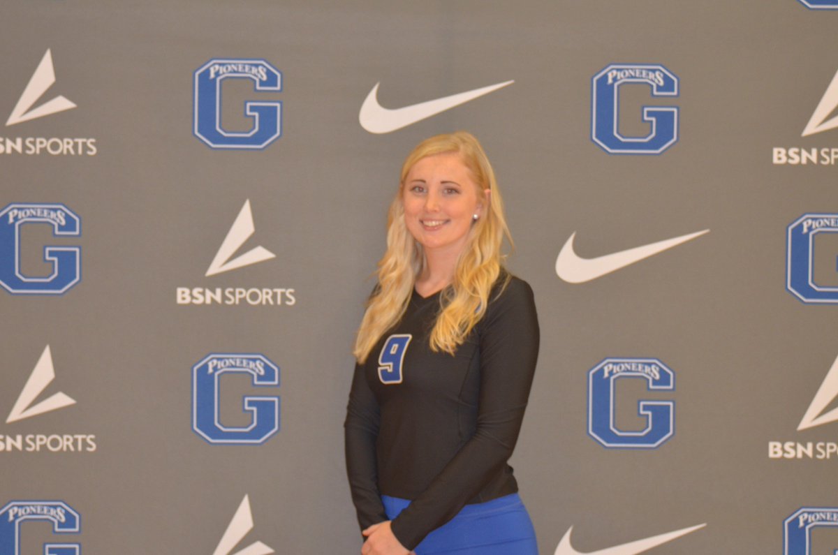 GSUpioneers's tweet photo. Pioneer fans check out the MEC Podcast this week featuring @GSCVolleyball1 Madison Gargus! Listen here: https://t.co/vLevwjGkpV https://t.co/g8FvyJ6nGm