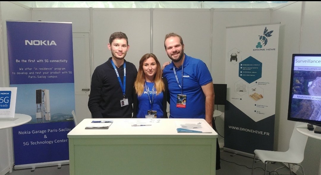 EmilieProvenza's tweet photo. Nous sommes au salon Paris Drone Expo pour sa toute première édition à Brétigny Sur Orge aujourd'hui et demain pour vous présenter le programme d'expérimentation IFUN 5. Nous sommes accompagné par l'une de nos start up @DroneHivefr Nous vous attendons nombreux ! #dronesparisexpo https://t.co/ocITjtda4y