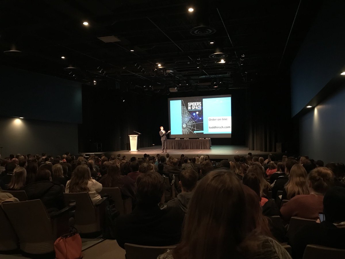 RedDeerPolytech's tweet photo. Huge thanks to Todd Hirsch for speaking to our students this morning and providing valuable advice! #B2BRDC https://t.co/hvCdmlmmf9