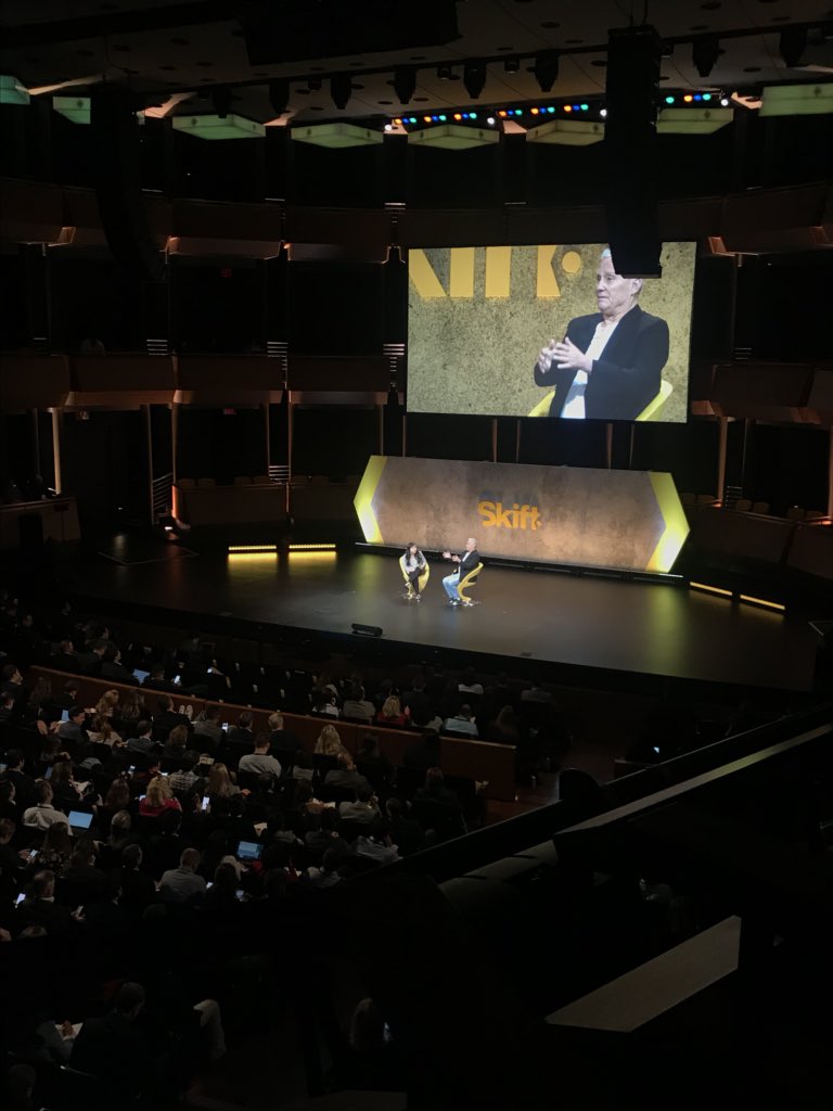 dlcuratolo's tweet photo. #IanSchrager on why Studio 54 could work today in the age of apps. “Human urge is the same as it was 5000 years ago.” #skiftforum @skift https://t.co/KlVei9Dxpf