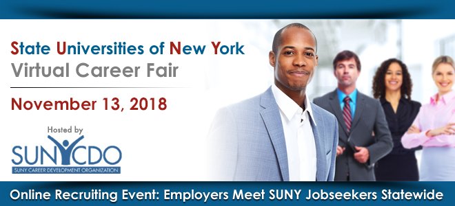 ENSCOavionics's tweet photo. Tuesday, November 13:  SUNY Virtual Career Fair – Join us online at https://t.co/GqdSaTxgPb 
#virtualjobfair #CareerEco #Careers https://t.co/5OD2xzzB7o