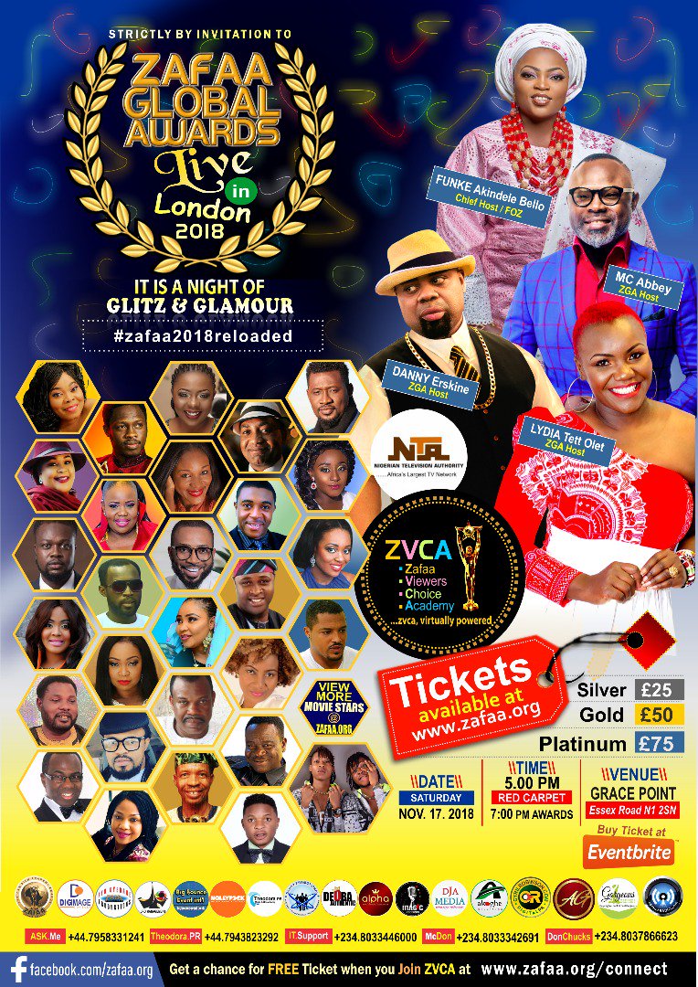 african_glitz's tweet photo. Films made in #Ghana, #Nigeria, #Uganda, #Cameroon, #UK, #USA nominated for #ZAFAA Awards 2018 – See the Full Nominees List https://t.co/SyPEAxJwGx https://t.co/OXrk15zRsB