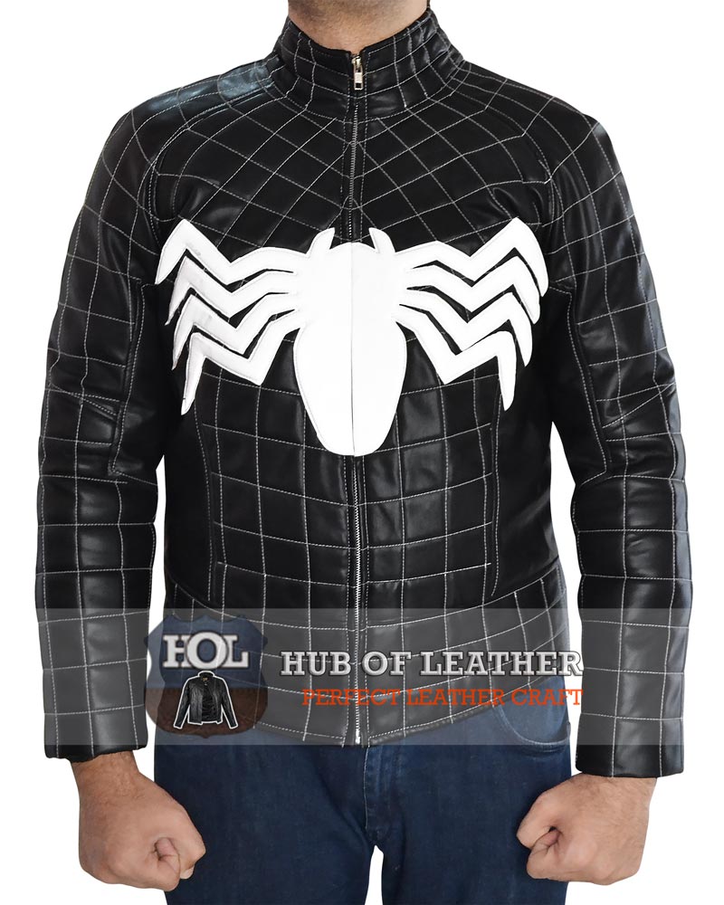 hubofleather's tweet photo. Spiderman Venom Jacket is available in same as image with free halloween surprise gift grab it now! https://t.co/9htF5IbQUY https://t.co/3w6PHt6GDG