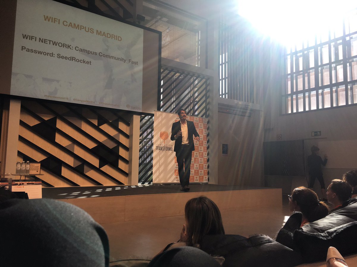 Puzlead's tweet photo. Comienza em #TalentSummit2018 y @Puzlead expone delante de todo el ecosistema de HR 💪🏻🙌🏻 https://t.co/kH5I2uWv8h