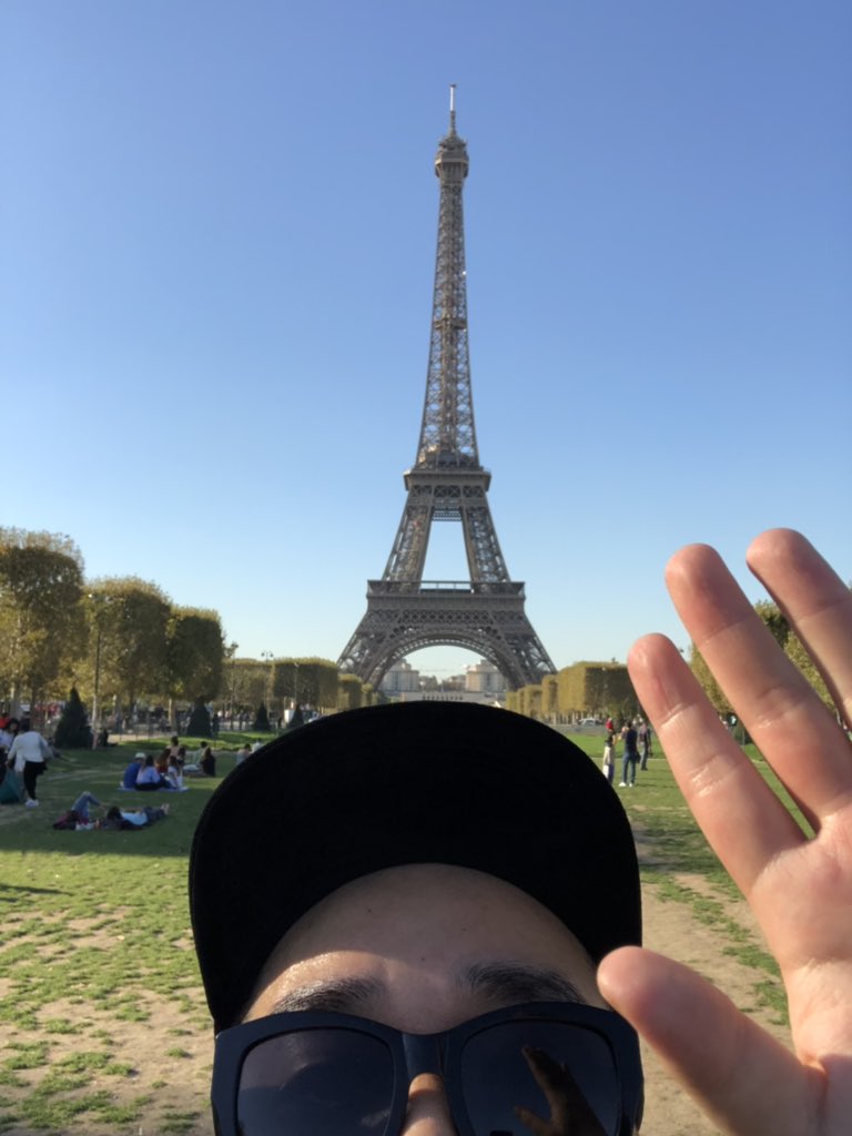 Bonjour~👋
.
#France🇫🇷 
#Paris 
#EiffelTower