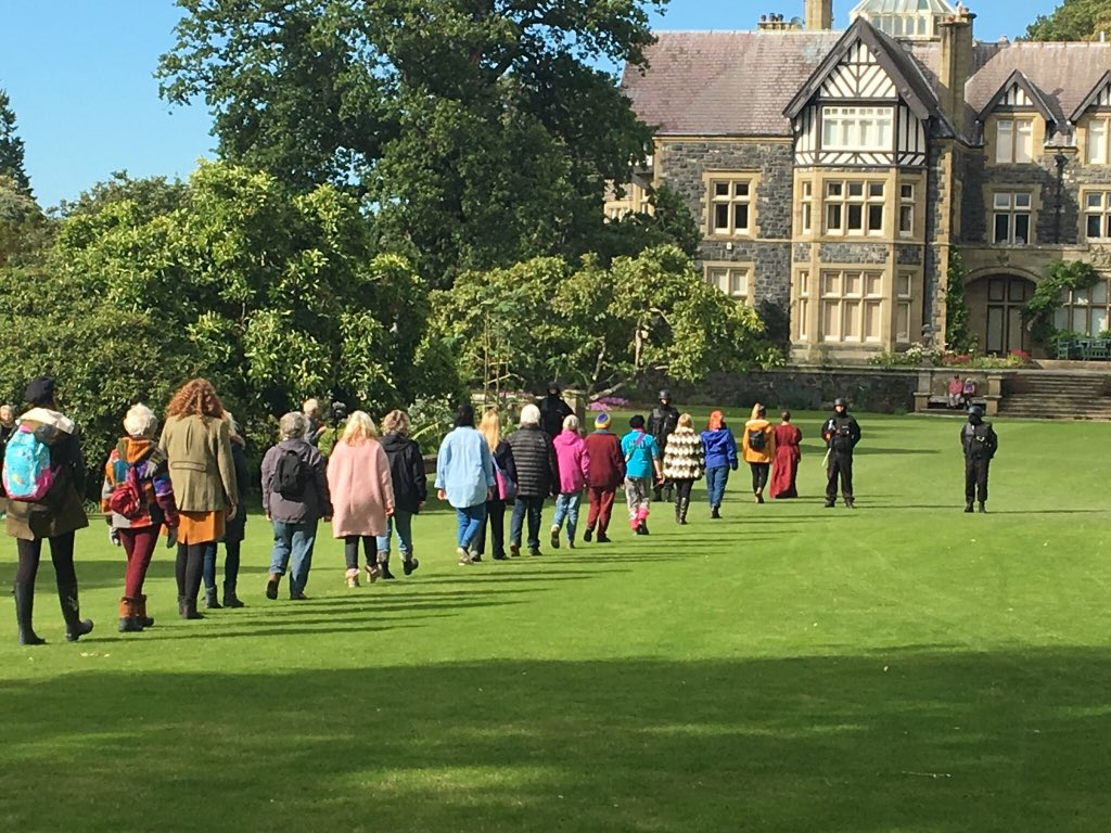 morefragile's tweet photo. Bodnant gardens north Wales. Attended fantastic and innovative event celebrating activism which lead to women’s suffrage and hear from variety of female activists doing exceptional work across wide range of rights issues. Thanks Colwyn Bay Amnesty for invitation. #unbindthewing https://t.co/X1FXFP403t