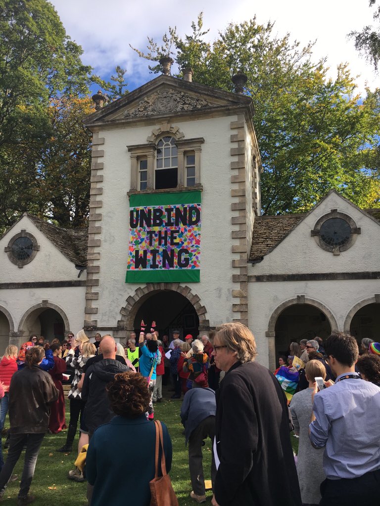 morefragile's tweet photo. Bodnant gardens north Wales. Attended fantastic and innovative event celebrating activism which lead to women’s suffrage and hear from variety of female activists doing exceptional work across wide range of rights issues. Thanks Colwyn Bay Amnesty for invitation. #unbindthewing https://t.co/X1FXFP403t
