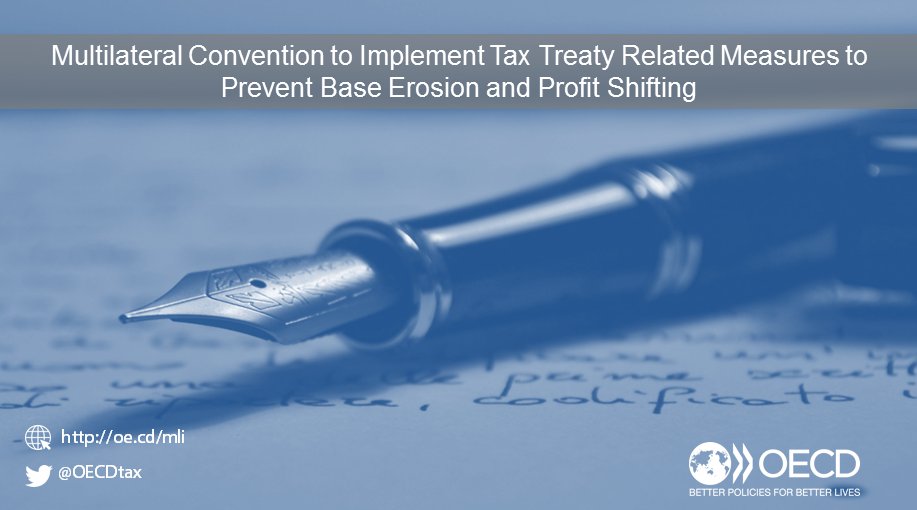 OECDtax's tweet photo. Multilateral #BEPS Convention: #Australia, #France, #Japan and #SlovakRepublic deposit their instrument of ratification or acceptance.

➡️See the dates of deposit and definitive positions of each signatory  https://t.co/ER0IaIJgrf | #taxtreaties https://t.co/K973hC1mzN