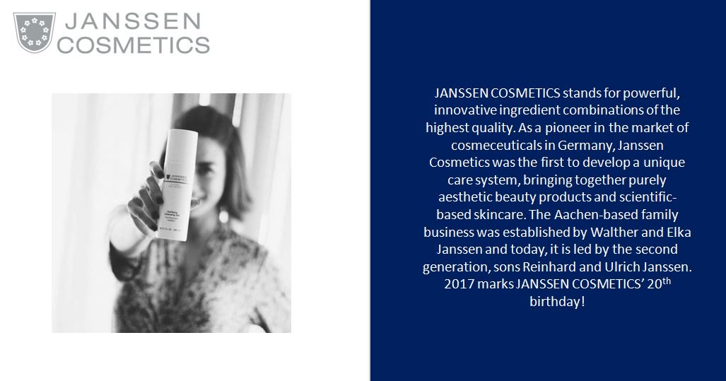 JanssenCosIE's tweet photo. Power of pure ingredients and science! #cosmeceuticals #professionalbrand #GermanQuality #skincare #janssencosmetics https://t.co/0novJPKcnT