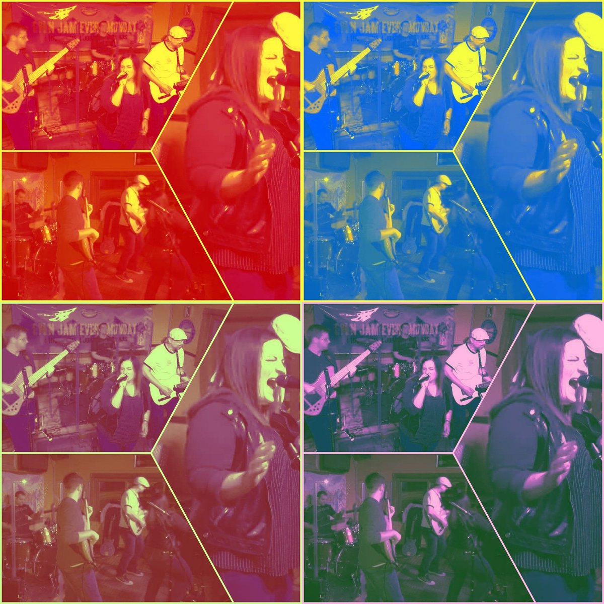 hellodearkarma's tweet photo. Can't wait to get back on stage - Paulie's was hot hot hot! Speaking of hot, October 12th we are at Fire on Water - ya'll better watch out! You'll need that water... 🔥🔥🔥 #band #originalmusic #music #drums #guitar #bass #vocalist #vox #fire #pop #female https://t.co/iyjYR8Nqh4
