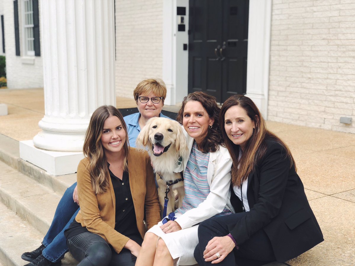 Fox5Max's tweet photo. Best morning ever with Leigh, my forever family, &amp; my @FOX5Atlanta fosters! #OperationMax https://t.co/OuAZ1tKrEy