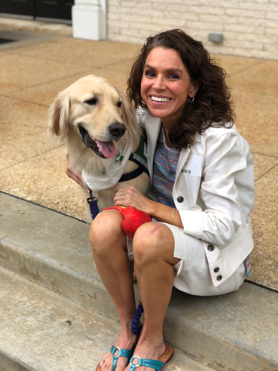 Fox5Max's tweet photo. Best morning ever with Leigh, my forever family, &amp; my @FOX5Atlanta fosters! #OperationMax https://t.co/OuAZ1tKrEy