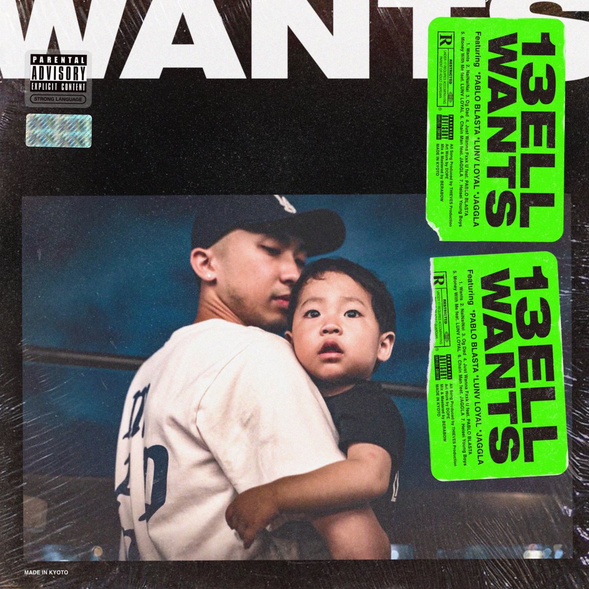 MAMfDAD's tweet photo. 【先行配信開始】

2018/10/12(fri)発売予定

13ELL  2nd.EP " W A N T S "

9月28日にシングル”Heisei Young Boys”先行配信&amp;EP予約開始!!!

https://t.co/vL7lf5ogsU

(iTunes)
https://t.co/ovEHWvTIzR…

(applemusic)
https://t.co/XEo8xLWiSq…

#WANTS #13ELL #dcaの奴ら #YATSULER https://t.co/dnSTFgJQEJ