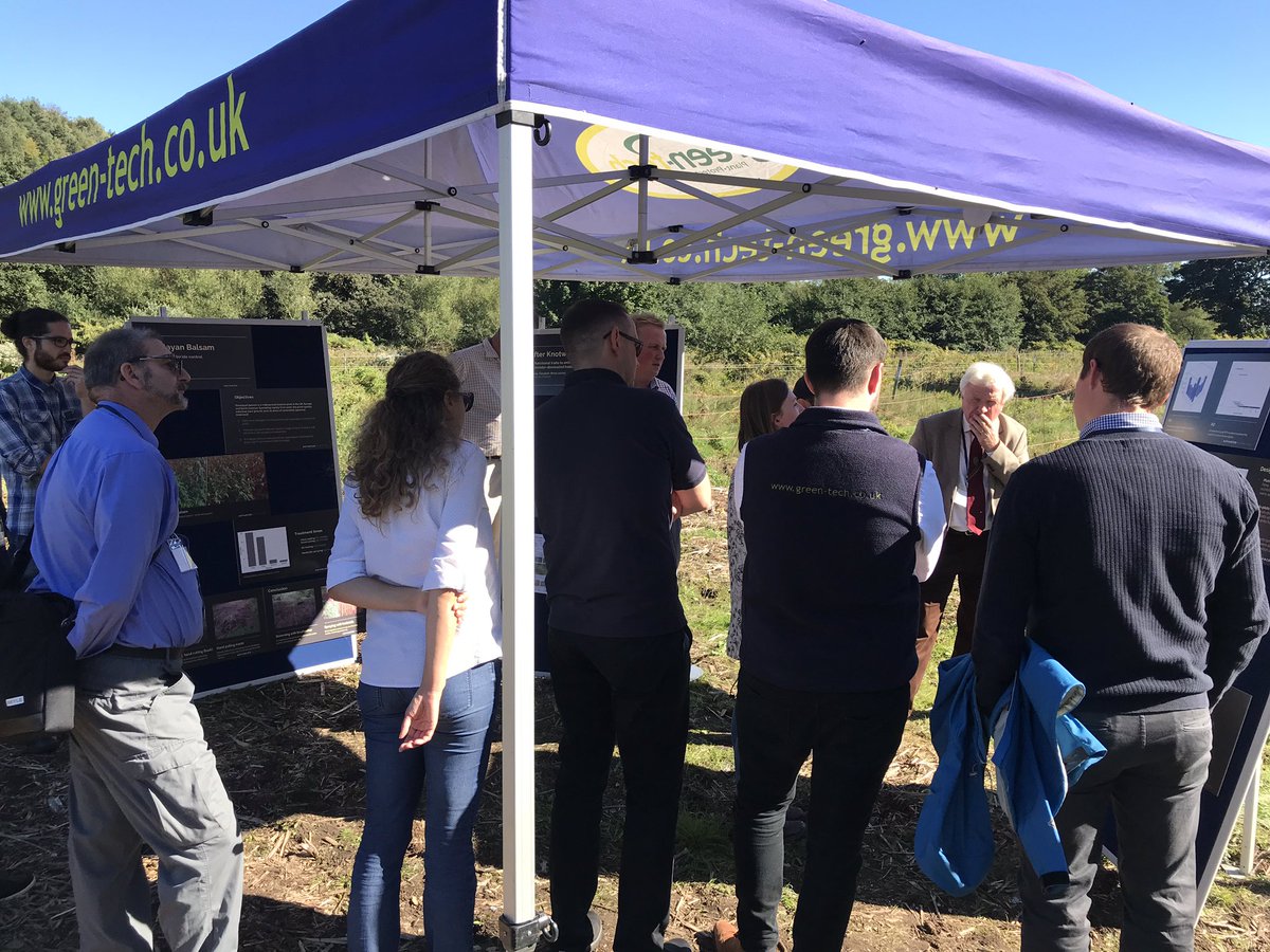 FusionMediaEu's tweet photo. Always fascinating to hear what research goes on in the industry. A great day in the Cardiff sunshine with our clients @ICL_Turf & @CWCLimited for #InvasivesScienceLive today with some great drone footage to come https://t.co/Ow3nLbEzzi