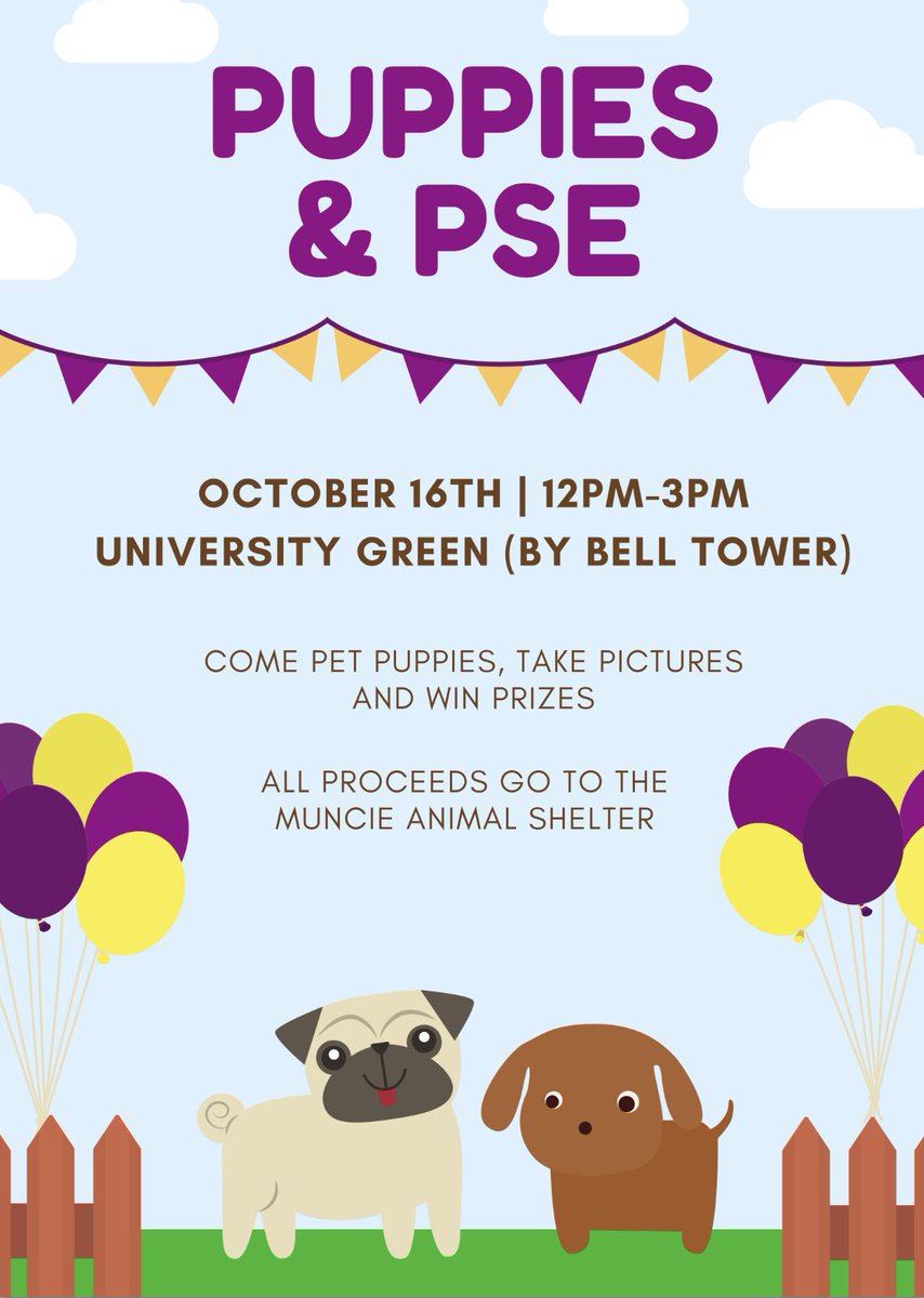 Mark your calendars!! #puppiesandpse