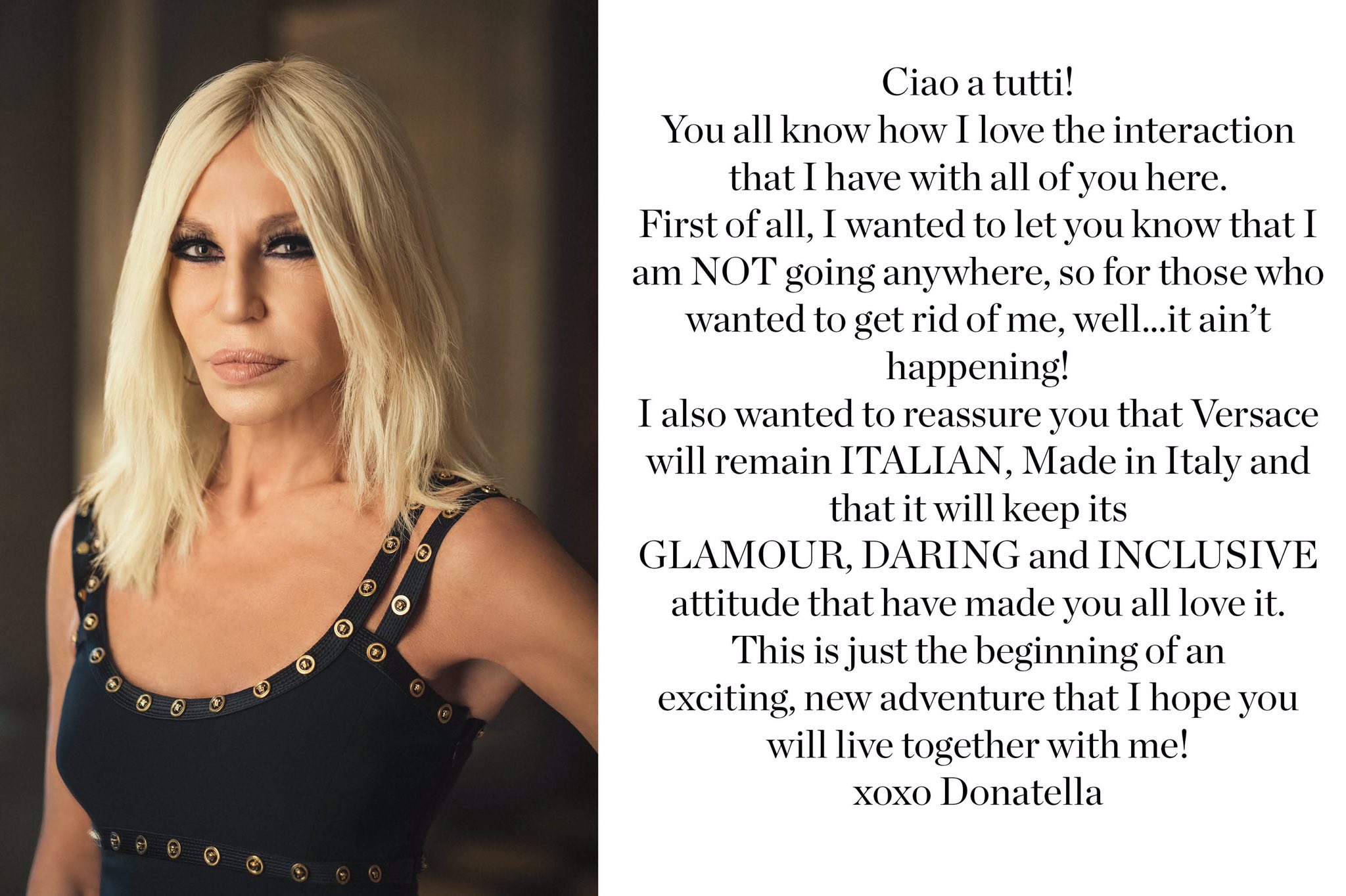 11 Donatella Versace Quotes That'll Get You Pumped for Met Gala