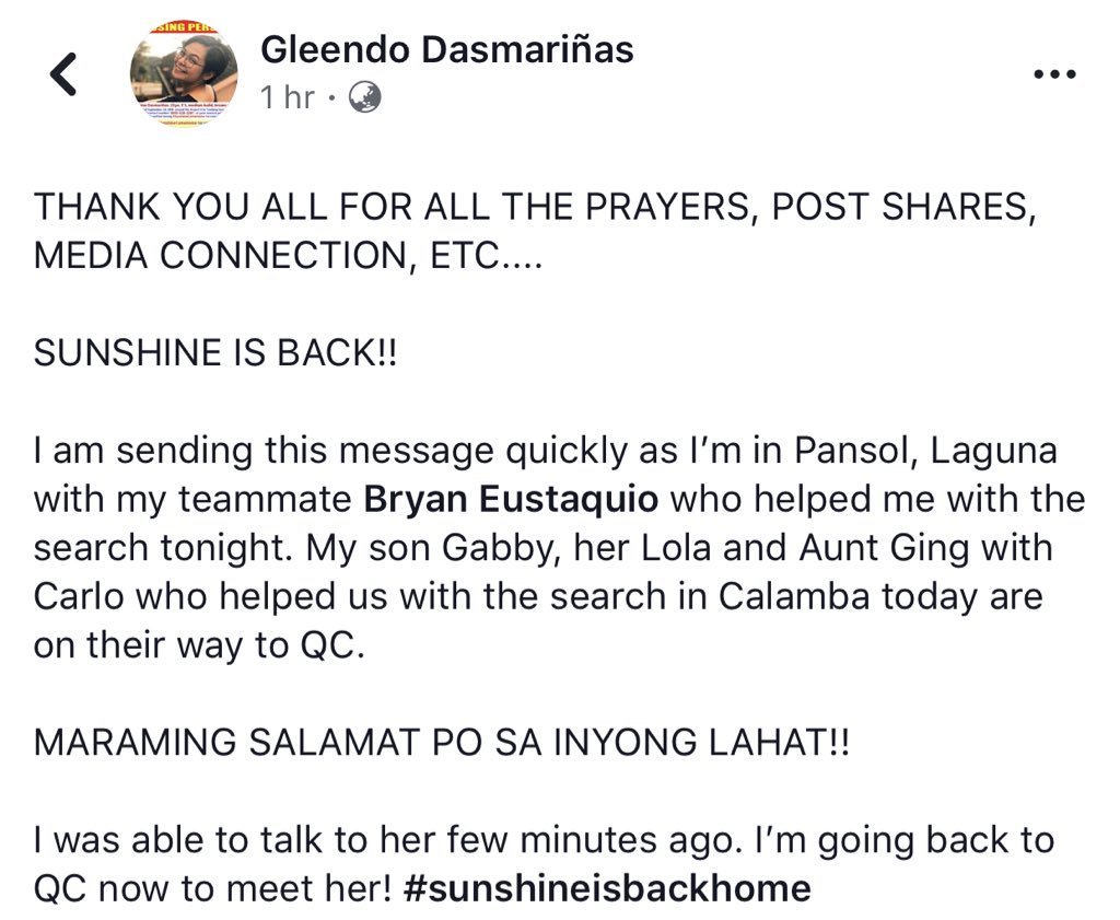 CHARManhid's tweet photo. Best news all week 😭😭
#SunshineIsHome https://t.co/UoPcwo4gzo