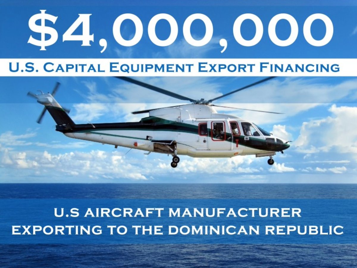 DrakeFinance's tweet photo. Case Study at a glance: Drake extended 4 million dollars to a U.S. aircraft manufacturer #exporting to the Dominican Republic. #exportfinance https://t.co/0Ceo0MIKa1