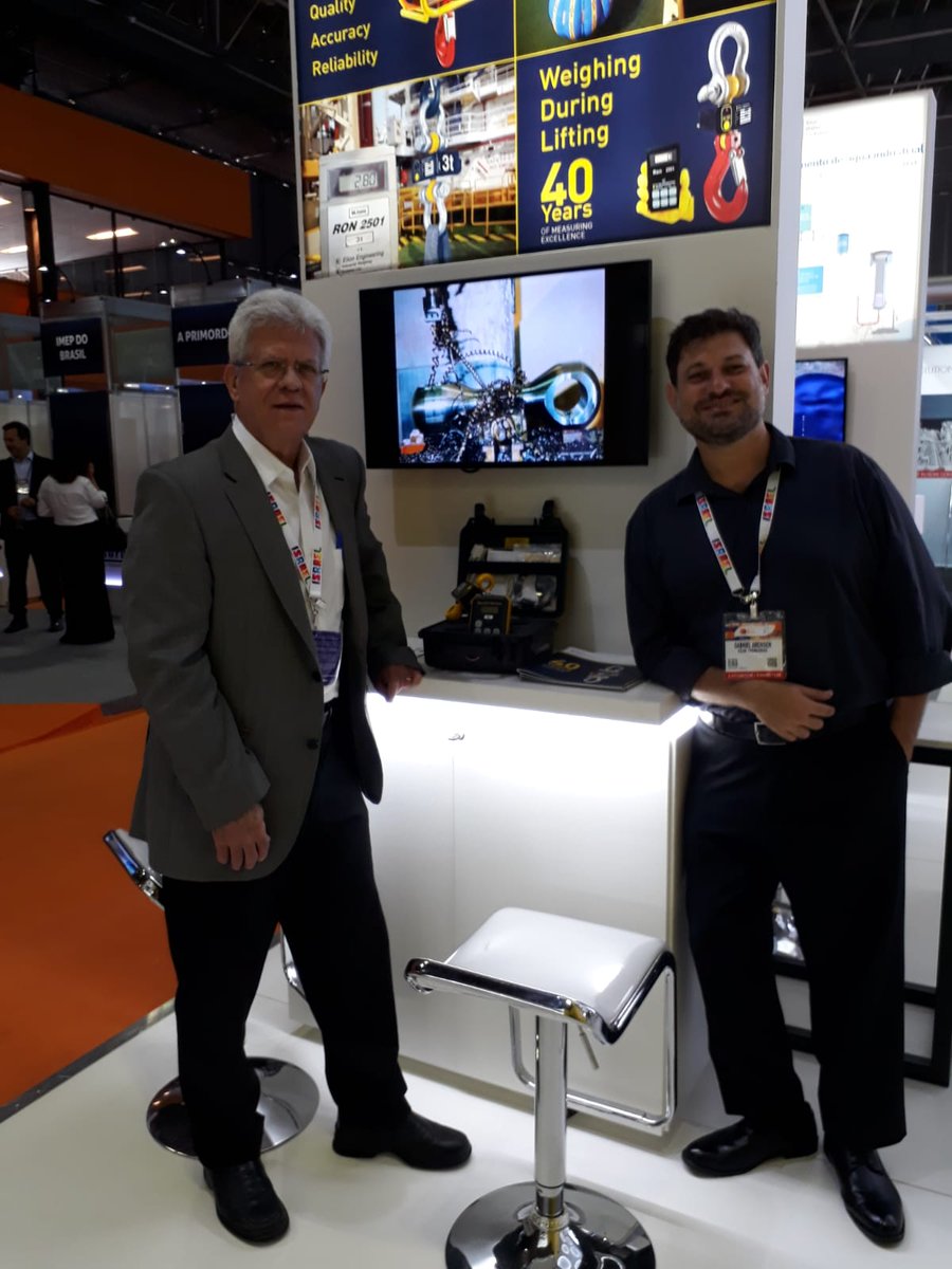 EilonEngineer's tweet photo. Thanks to everyone at the @RioOilGasExpo for a great exposition!
#EnergyToTransform
#OilAndGas #cranescale #dynamometer #BelowTheHook #EilonEngineering https://t.co/zX0Tb5UilU
