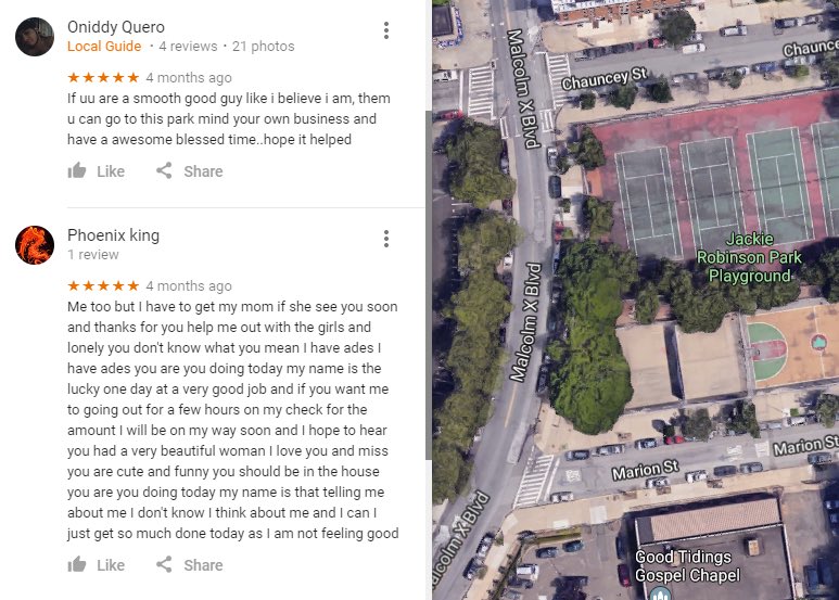 msgomezm's tweet image. This park reviews are... interesting 😂