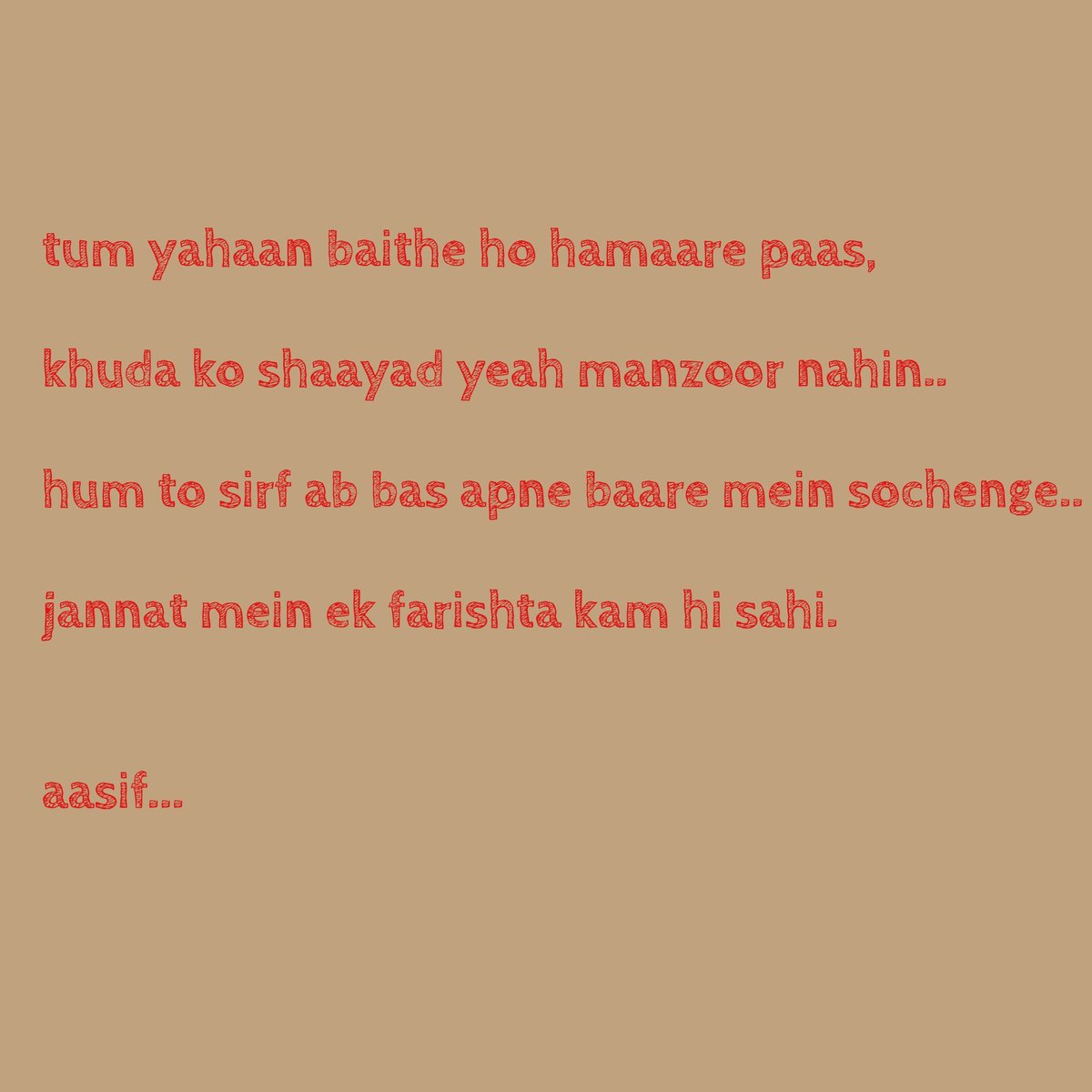 aasiflanewala's tweet photo. #kuchlikhahain #linesiwrite #shaayari #micropoetry https://t.co/4jBshDpaFY