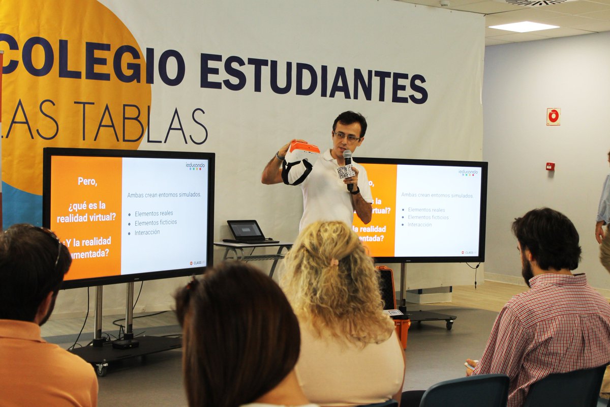 ColeEstudiantes's tweet photo. Numerosas posibilidades ofrece @ClassVR como recurso educativo para el aula
Nos lo cuenta @ieducando
#ieducandoClassVR #InnovaciónEducativa #ColegioEstudiantes https://t.co/JfQH0OfPOw