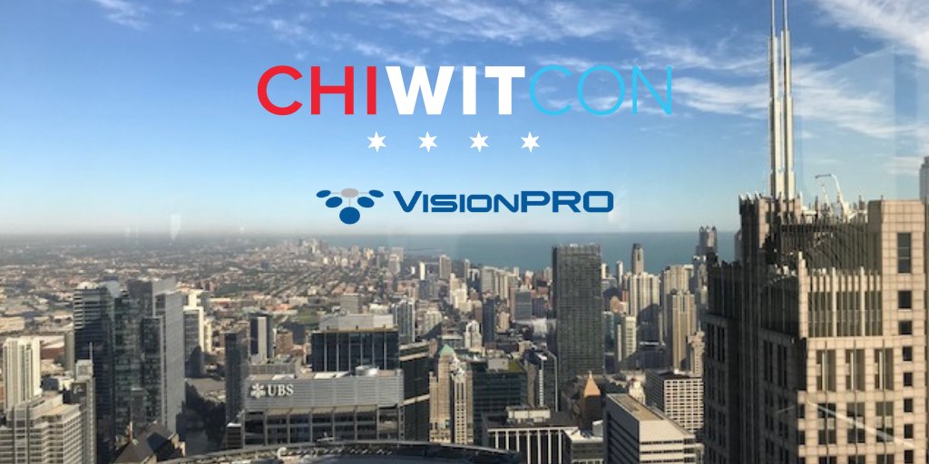 visionpro_team's tweet photo. The #VisionPRO team has a great view at #CHIWITCON today in #Chicago! #VisionPRO is dedicated to growing opportunity and creating a community to support and advance #women in #technology! Find out more about Chicago Women in Tech: https://t.co/2mfVaw6jP2 
#WomeninTech https://t.co/ijMODiPibo