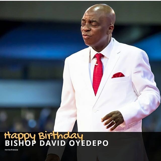 Happy Birthday to Papa David Oyedepo 