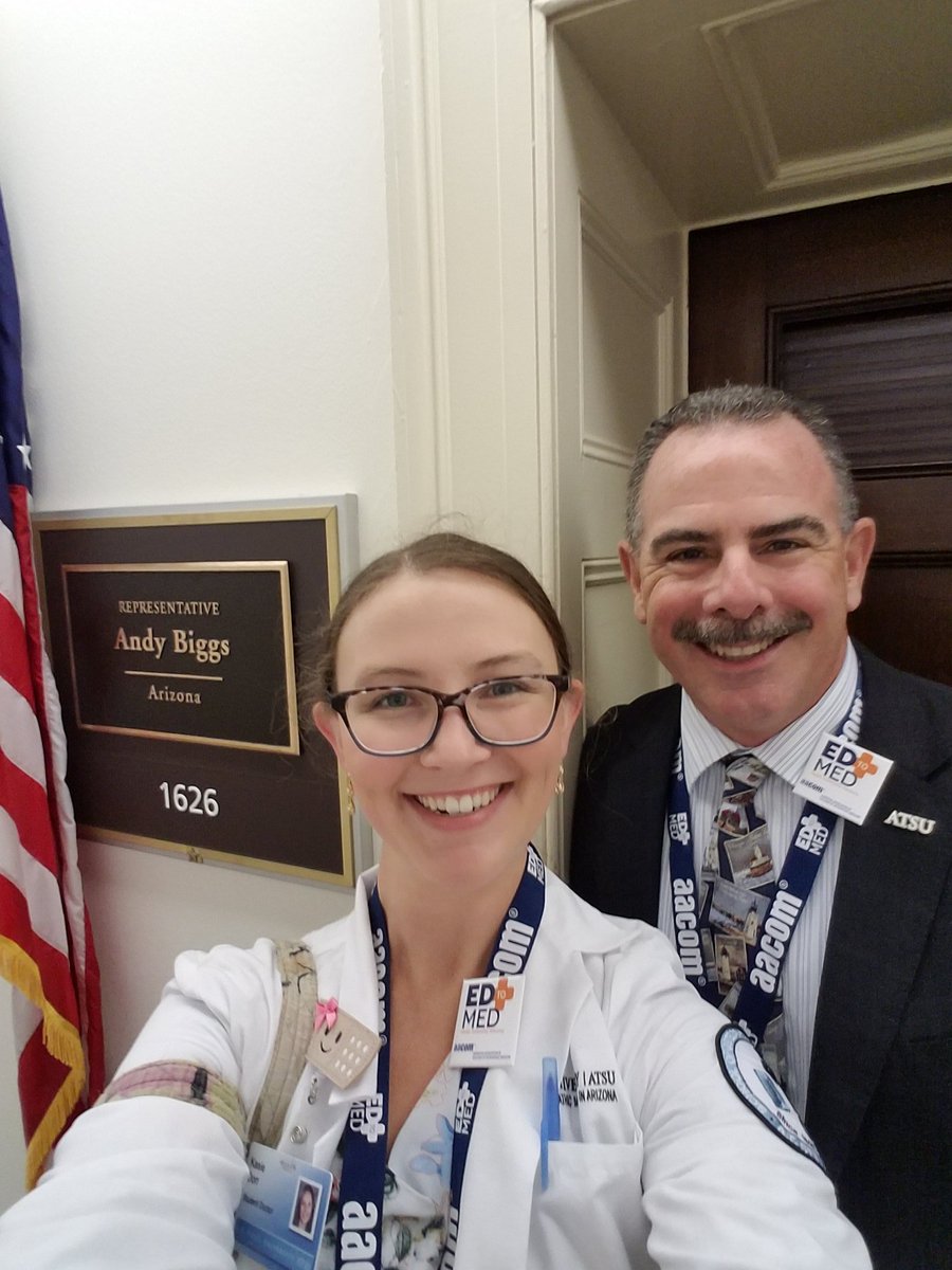 DorrKc's tweet photo. advocating with @edtomed today urging Congress to protect the future health care workforce! #COMDAY18 #SavePSLF @AACOMmunities @AACOMGR https://t.co/5MJO7T17sO