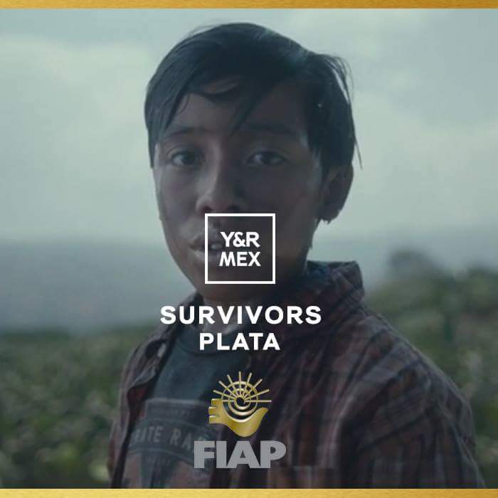 YRMexico's tweet photo. Nuestra campaña “Survivors” logró ganar plata en FIAP. Felicidades LANDIA por su gran trabajo y dedicación en este proyecto y a nuestro cliente SaveTheChildrenMX por confiar en nosotros. https://t.co/YbmTAmXVcx