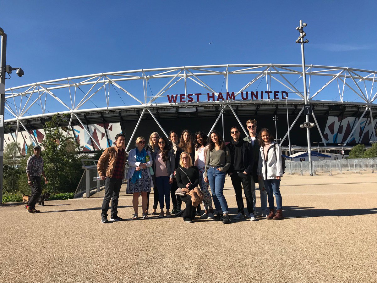 UCLSTEaPP's tweet photo. We treated our lovely new #MPA students to a guided walk around the impressive #Olympicpark #STEaPPInduction #sunshine https://t.co/IjZrHnTGz8