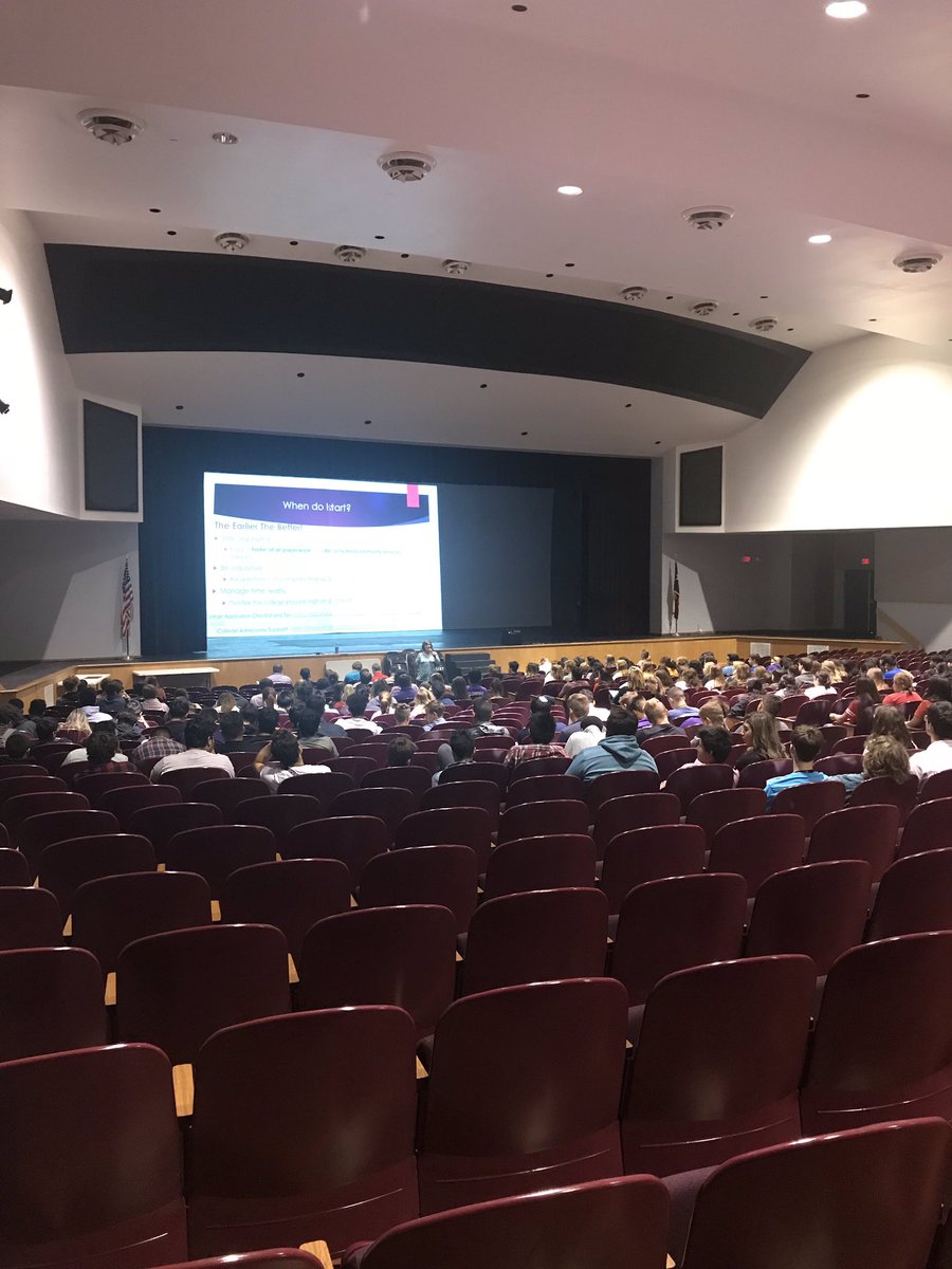 Senior meeting today at MFHS. Counselors talked to students about how to plan for life after high school. Remember seniors and senior parents we have a meeting Monday, October 1st at 6 pm in the library.