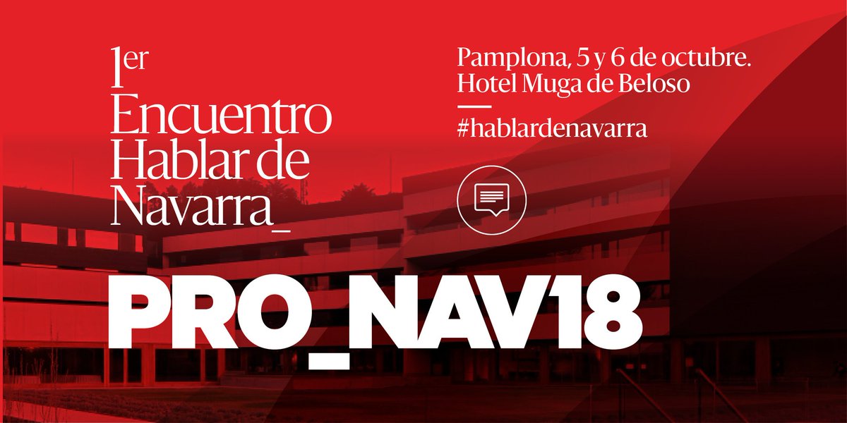 upn_navarra's tweet image. Expertos de diversos ámbitos van a facilitar un análisis abierto del presente y el futuro de Navarra. Consulta aquí el programa de ponencias y mesas redondas: goo.gl/ih8vW9 #hablardenavarra #proponer #promover #progresar