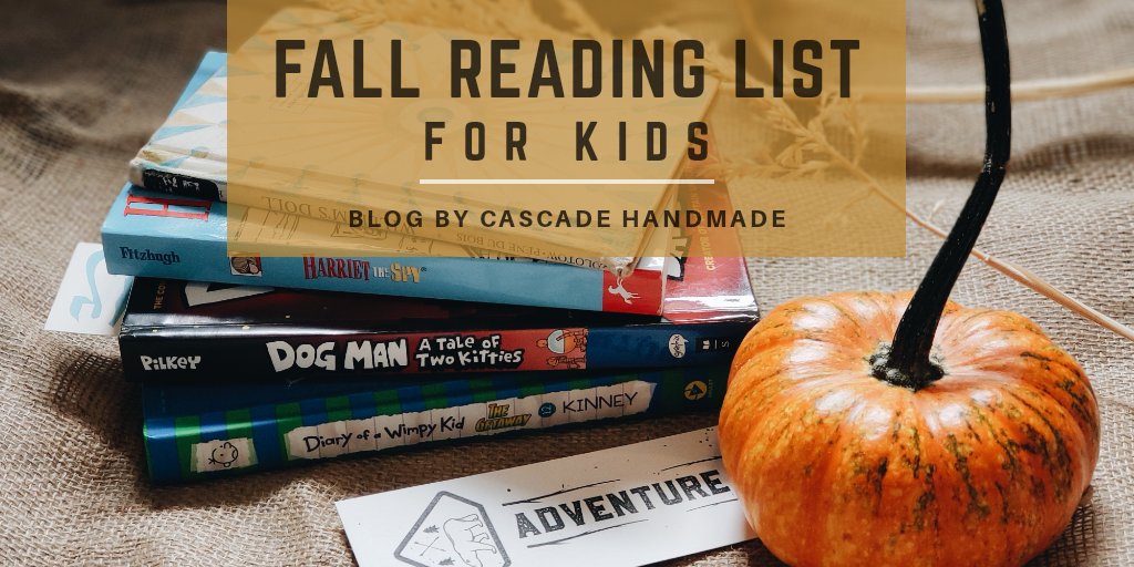 CascadeHM's tweet photo. A great fall reading list for kids now put on the blog!

#kidslit #fallbooks 

https://t.co/qi5sdaukUg https://t.co/BmvvfSTQ8i
