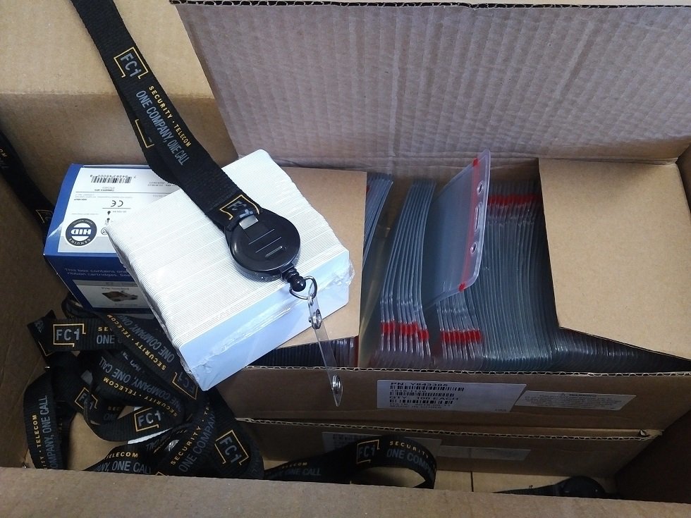 FCI_Ottawa's tweet photo. Did you know that we can provide all of your #SecurityID requirements? We can help with printers; ribbons; badge holders; lanyards & a full range of printable access credentials from partners like @HIDGlobal @IDenticard. https://t.co/pO9wuhqLDO