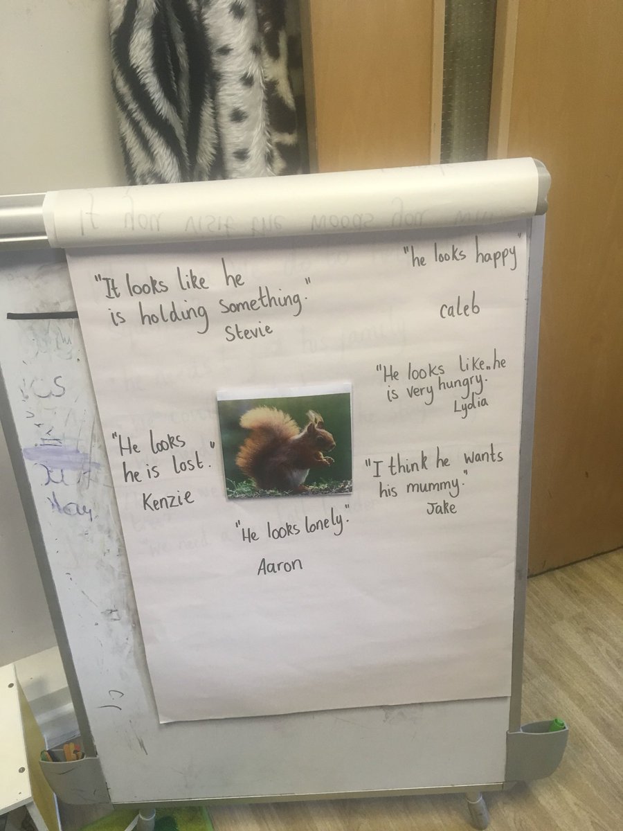 MissDeanREMAT's tweet photo. Reception have been taking a trip the woods to help the squirrel find his family. @GarstonCE @HYWEL_ROBERTS https://t.co/bGWsVf06Cm