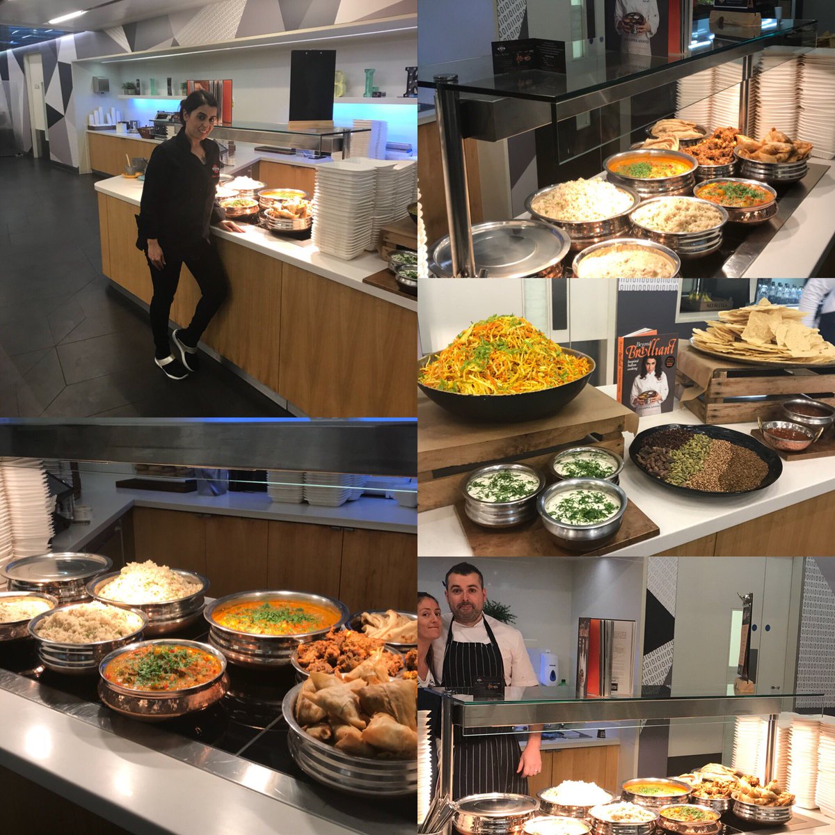 Dipna at Blackrock. Thanks to the chefs on sites and of course Dipna for delivering a brilliant lunch. Sold out! again.... <a href="/ChefJGray/">Jon Gray</a> <a href="/AlexCirillo1/">Alex Cirillo</a> <a href="/benh50/">Ben Harman</a> <a href="/dipnaanand/">Dipna</a> @dipinbrilliant @IanHuman_ <a href="/chefsimms/">David Simms</a> <a href="/RA_Food/">RA FOOD</a> <a href="/compassgroupuk/">Compass Group UK & I</a>