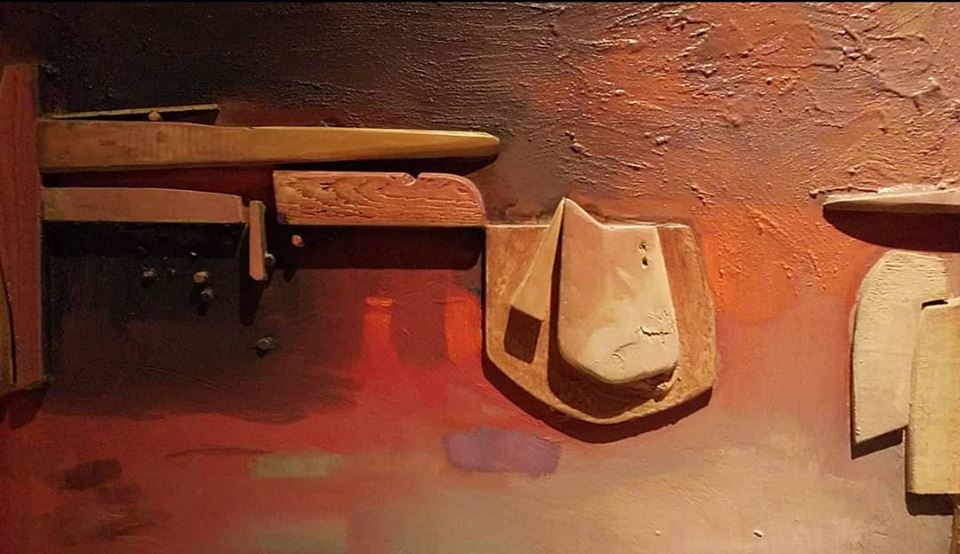 "Componenda variada 2" relieve (detalle)