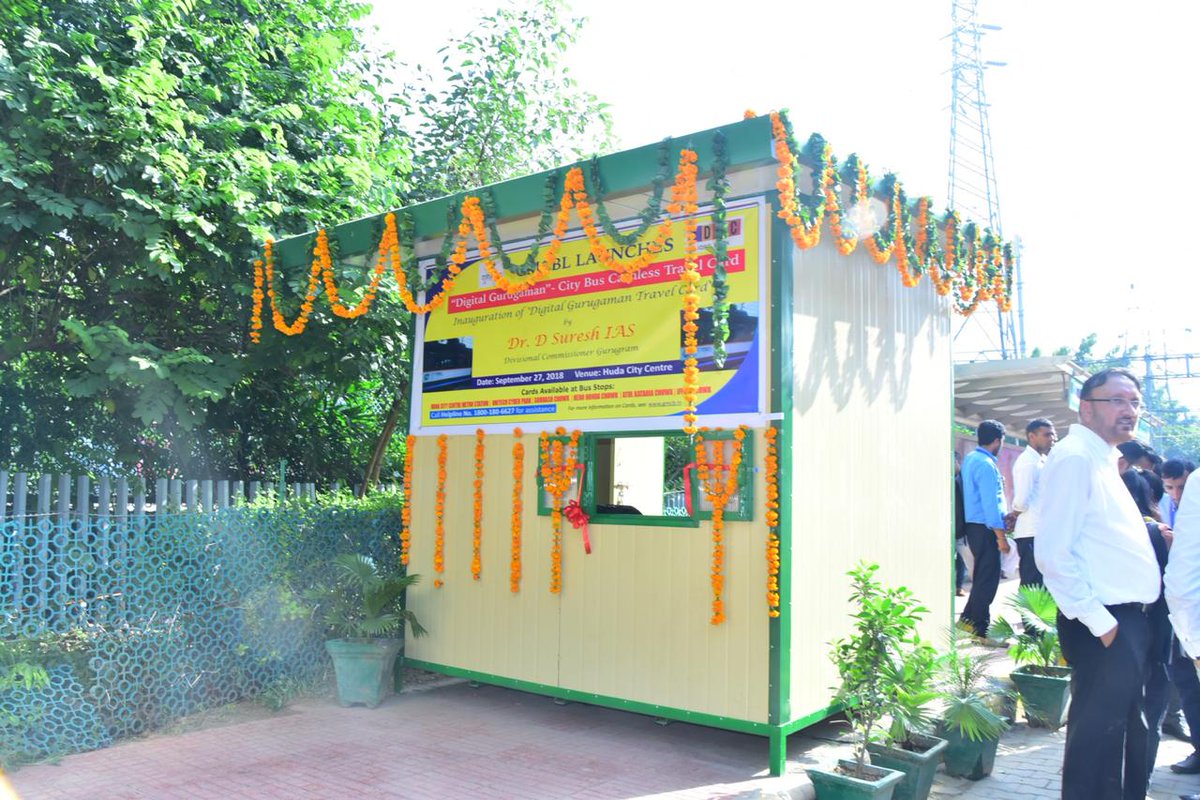 gurugaman's tweet photo. A glimpse of the Digital Gurugaman Travel Card Launch Event

The Divisional Commissioner of Gurugram Dr. D Suresh IAS buys the first Gurugaman Travel Card. https://t.co/uqnEecO3L0