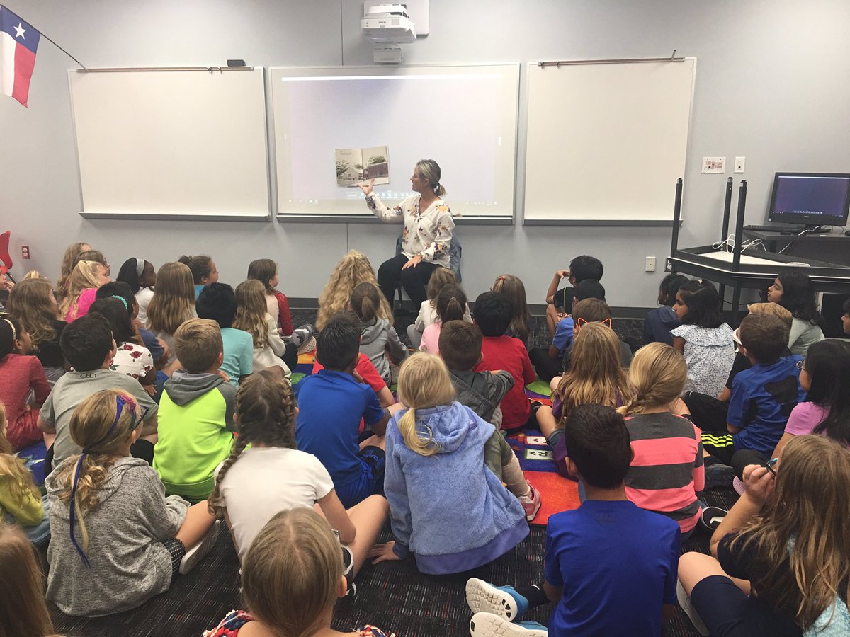 Thank you Mrs. Walker for reading to us today. What a great message! #ThePrestonPride