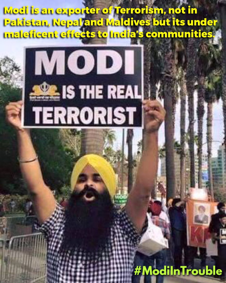 abdullahkayan17's tweet image. #ModiinTrouble 
Where @SushmaSwaraj was blaming #Pakistan For #terrorism ,didn't realized that his boss was handling all that! 
Shame! 
Karma's a bitch!