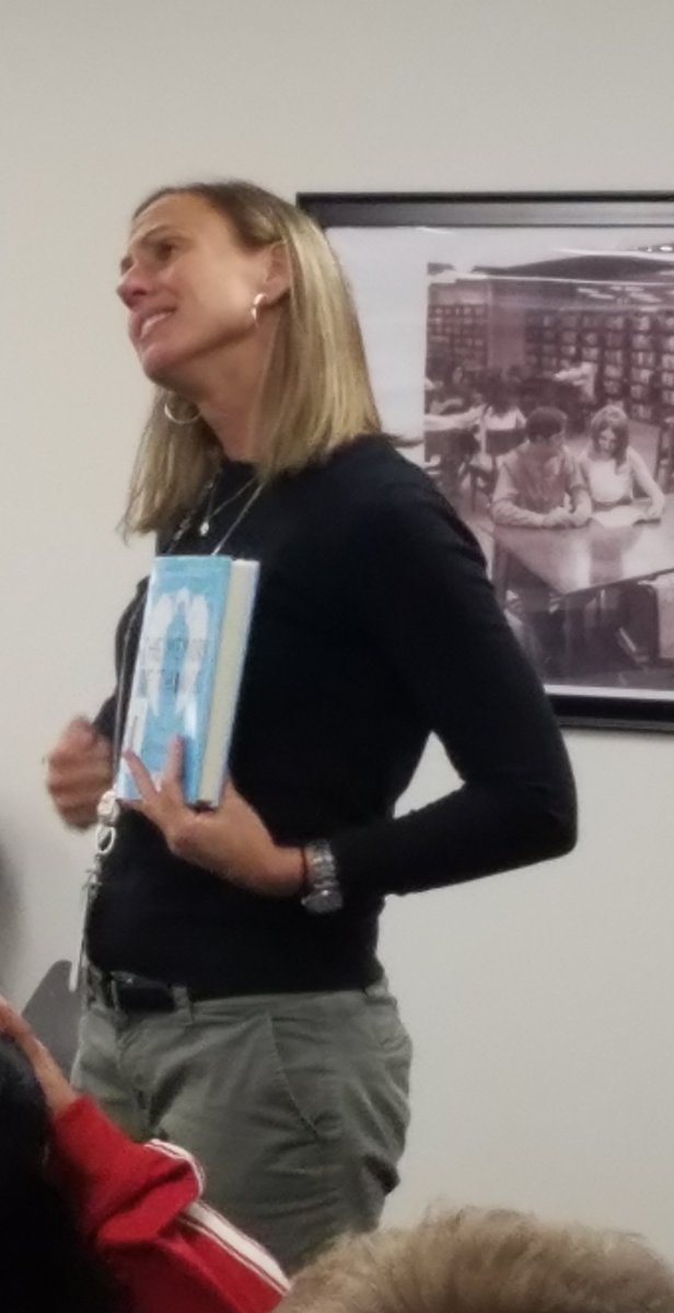 janarustvold's tweet photo. When listening to Book Talks in @northmenslmc, you know @readingvan sold them on one when you hear an audible gasp from my @Northmen_OPHS sophomores! Thanks Mrs. Van. #murdertrending #somanygoodones #readmorebooks #getexcitedaboutreading https://t.co/sSUXbJcssG